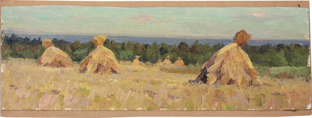 Никольский Валентин Михайлович. Переяславские дали. Снопы